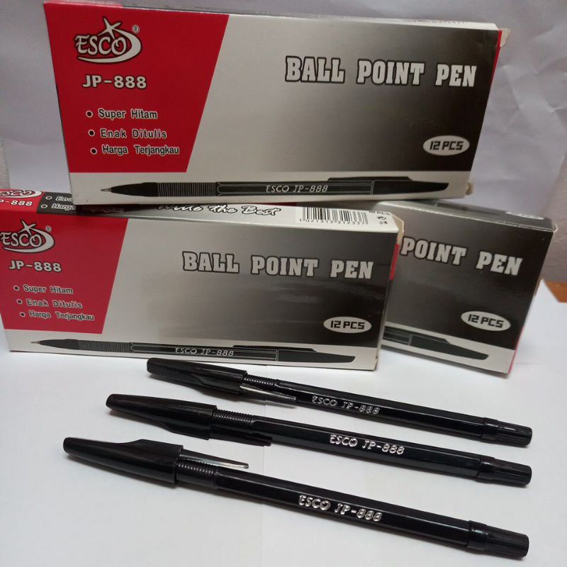 

pulpen/bolpoin murah esco JP888
