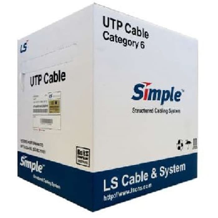 LS Simple Kabel UTP Cat 6 Cat 6e Cat6 Cat6e