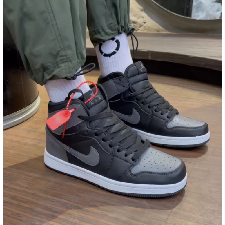 Jual NIKE JORDAN HIGH RETRO ABU HITAM BEST SELLER | Shopee Indonesia