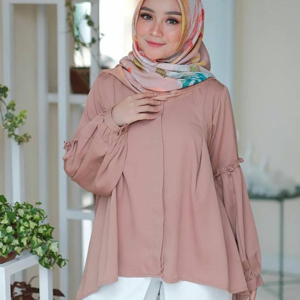 Jasmine top-kemeja kerja-kemeja murah-kemeja jumbo-kemeja wanita-kemeja size S-M-L-XL-XXL-XXXL