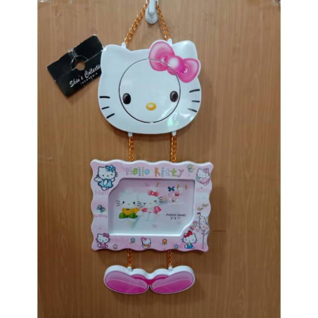 bingkai foto frame gantungan susun hello kitty