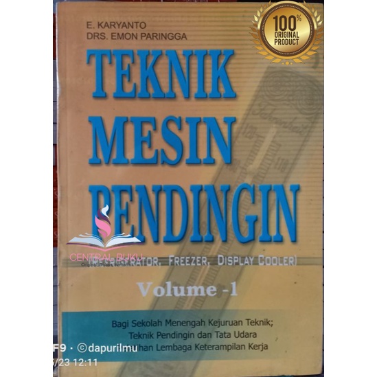 Buku Teknik Mesin Pendingin Refrigerator Freezer Display Cooler -  Karysnto