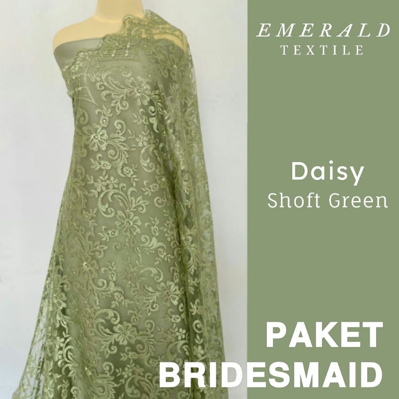 Paket Bridesmaid Spesial Package / Seragam Keluarga / Lamaran / Wisuda / Paket Bridesmaid By Emerald Textile