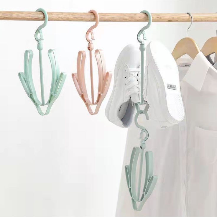 GANTUNGAN JEMURAN SEPATU FLEKSIBLE / HANGER SEPATU/ HANGER PAKAIAN / HANGER SEPATU / GANTUNGAN SEPATU SANDAL / HANGER PAKAIAN / SHOE HANGER PVC / Hanger Sepatu U / Gantungan Jemuran Serbaguna Sepatu Sandal / Hanger Sepatu Multifungsi / Shoes Hanger Lentur