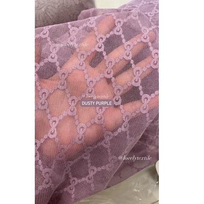 IW325 Kain Tile Kotak / Kain Tulle motif Diamond GC / Kain Brukat Tile yhqi723