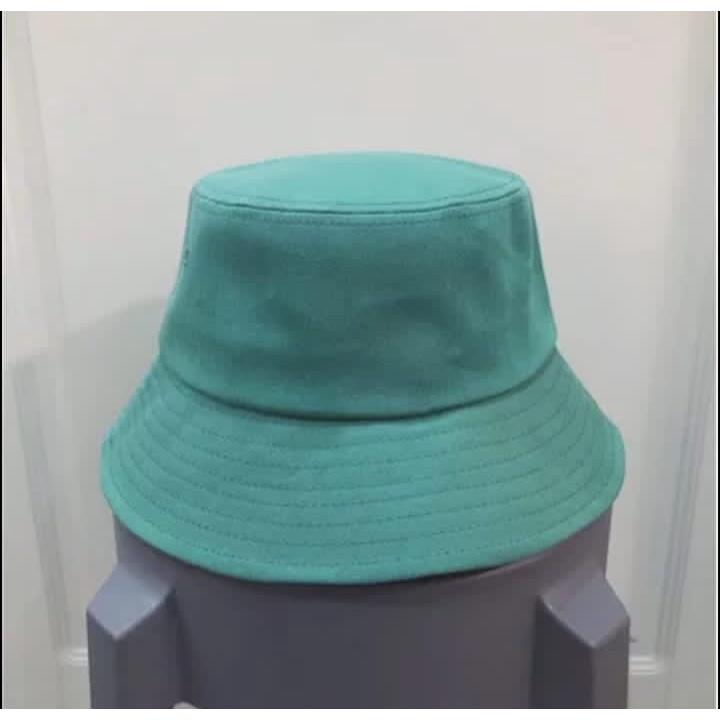 Topi Bucket Hat Polos Bucket Kore Bucket Polos Bolak Blaik