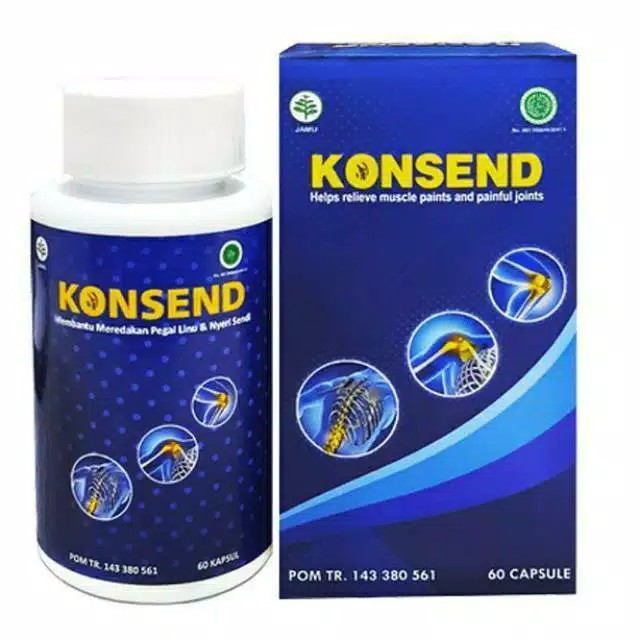 KONSEND obat persendian asli original herbal