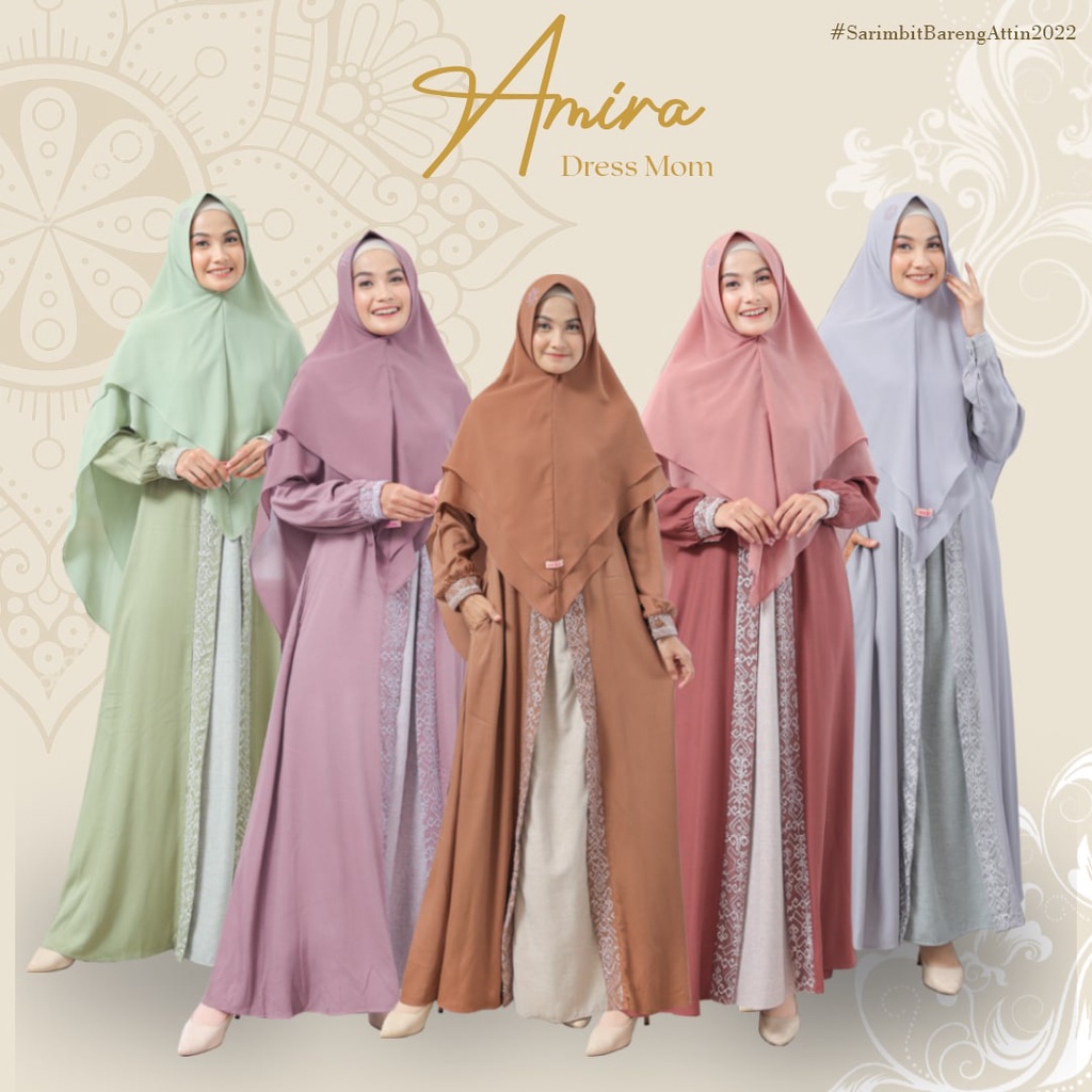 Amira Dress Serimbit Wanita By Attin Gamis Mom Nyaman Simple Kekinian Dress Motif Tenun Sumba Dress 