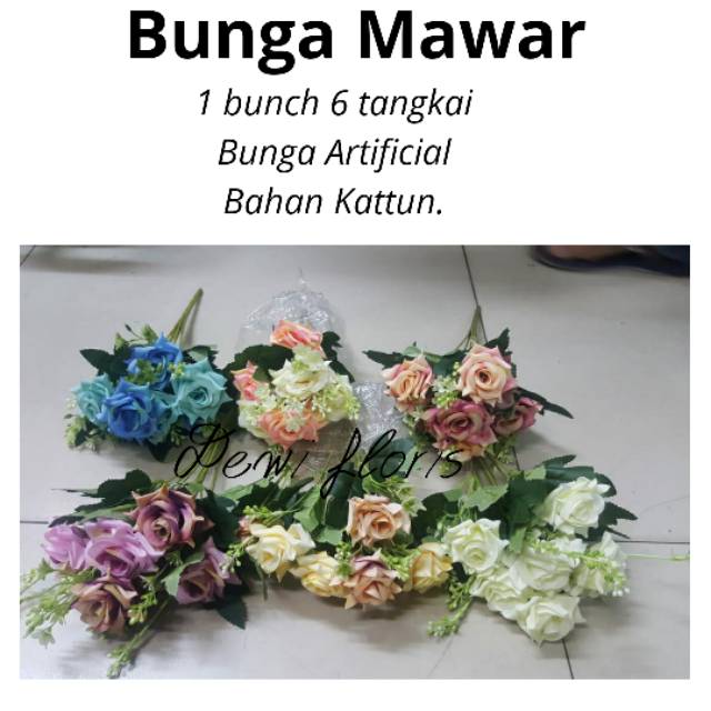 Paling Bagus  28 Bunga Mawar Plastik Shopee Gambar Bunga 