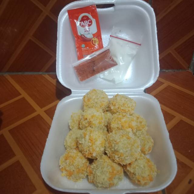 

Frozen food Cilok crispy isi telur