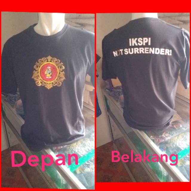 Jual Kaos Sablon Ikspi Kerasakti Wajib Sertakan Foto Kta Shopee Indonesia