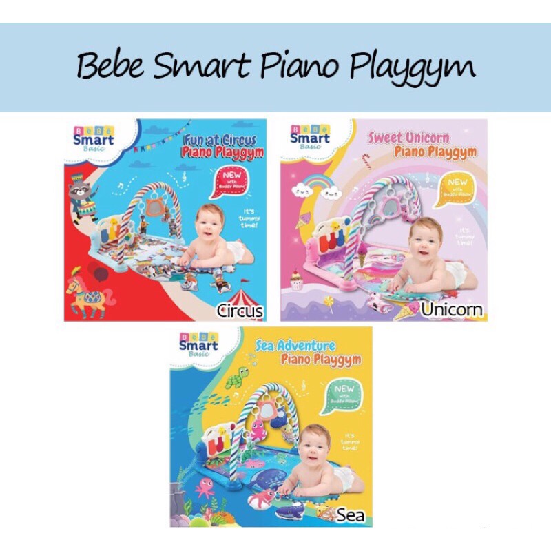 Bebe smart Piano Playgym / Piano Playmat / Playmat Piano fun at Sea