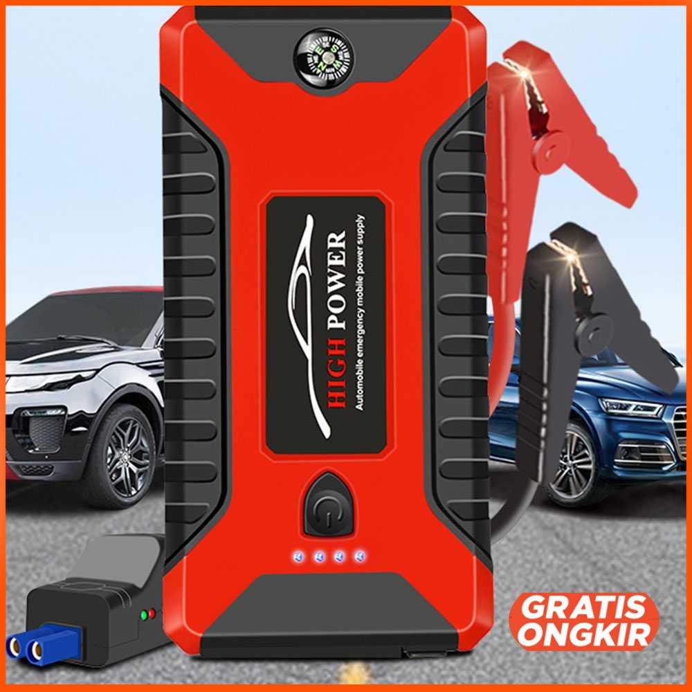 Power Bank 99800mAh Car Jump Starter 12V 4 USB JX27