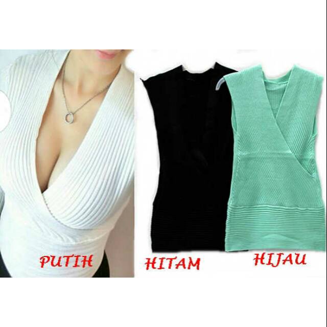 DAVINA TOP/ATASAN/ RAJUT