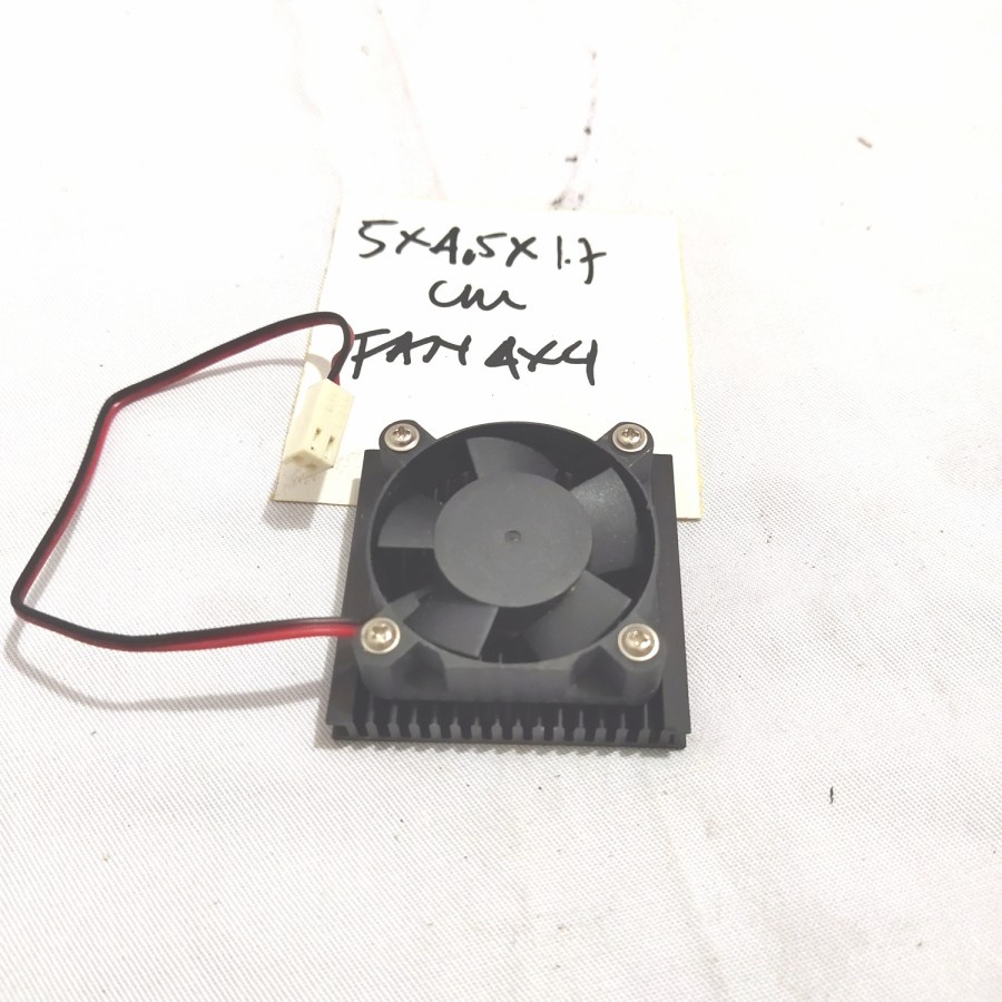 Raspberry Pi Active cooling heatsink cooler 5x4.5x1.7cm