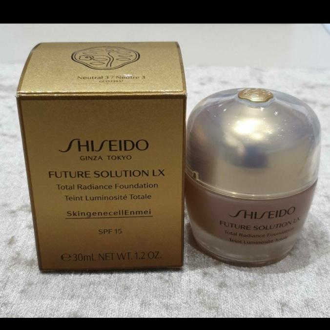 Shiseido future solution lx total radiance foundation