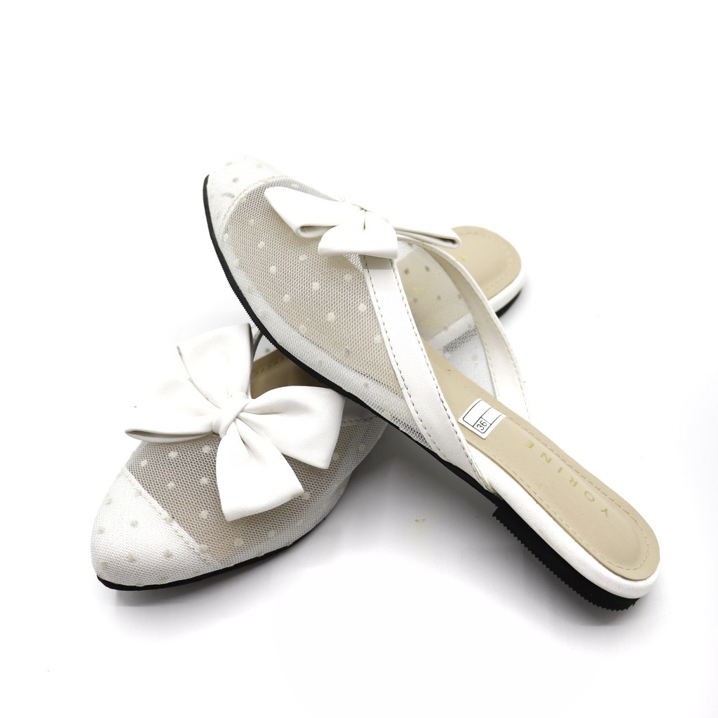 SBM STORE │ADENA FLAT SANDAL WANITA MODEL JARING TERBARU