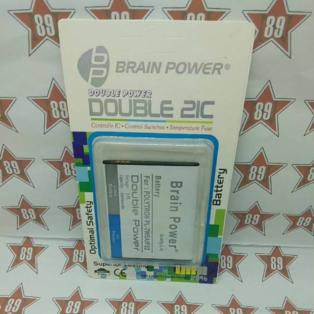 Battery batre Polytron PL-7W5A - P32 Brain power