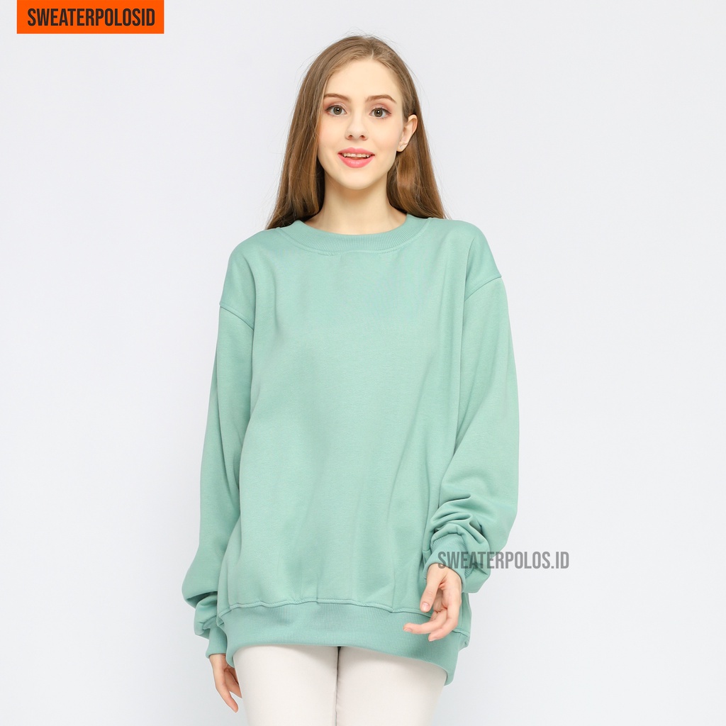 SWEATERPOLOSID  Basic Sweater Polos Size M - XXL( Pria & Wanita )-5
