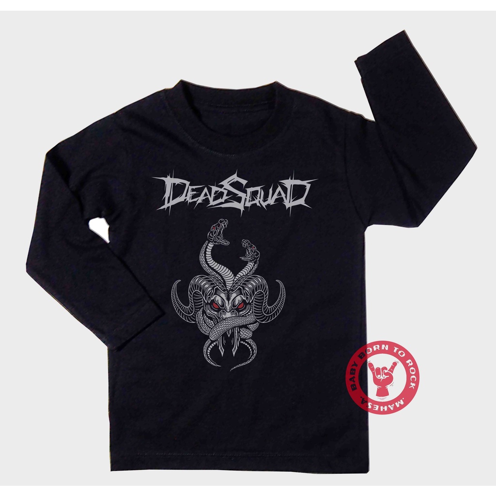 Kaos Band Anak DeadSquad Lengan Panjang