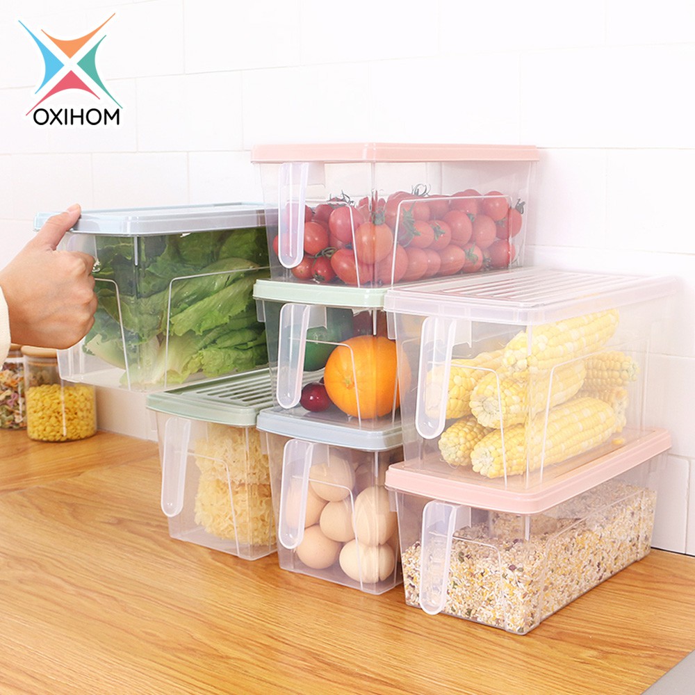 Oxihom Kotak Tempat Penyimpan Makanan Dapur Kulkas Food Storage Large