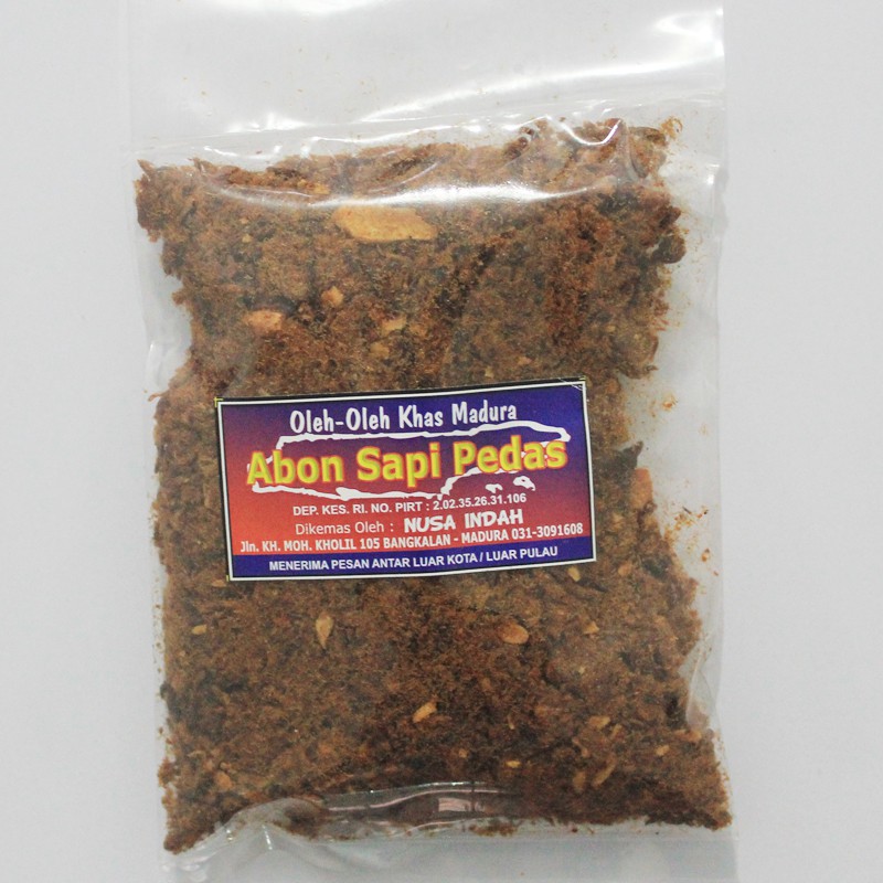 

Abon Sapi Pedas 100 gram