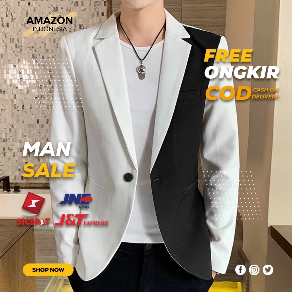 YANG LAGI HITS DICARI GAN Blazer Pria Termurah Untuk Wisuda Model Willy Warna Maroon Blazer Pria Cowo Kantor Kasual Formal Lengan Panjang