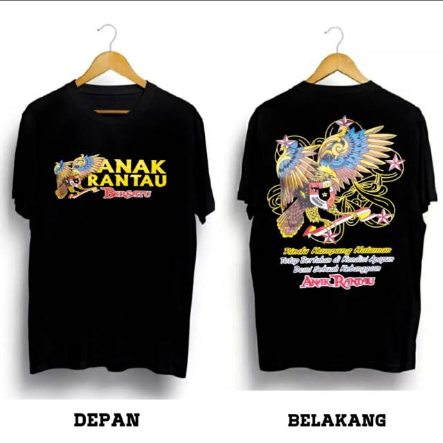 Kaos distro anak rantau