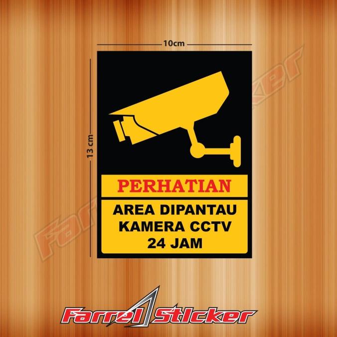 

stiker pengawas sticker cctv kecil farr3l55 Diminati Banget