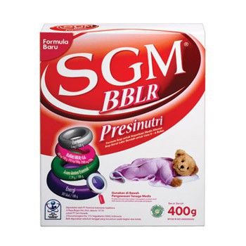 

SUSU SGM BBLR PRESINUTRI 400 GR