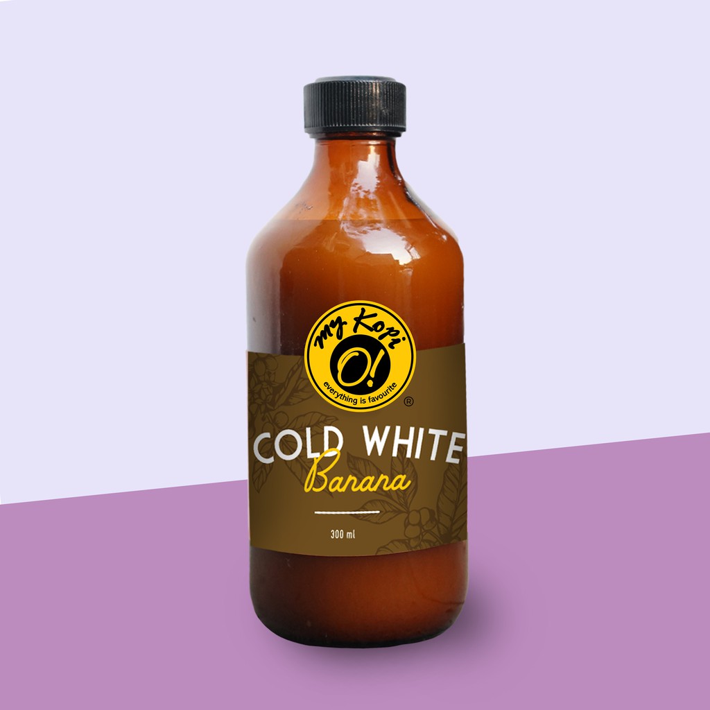 

COLD WHITE 300ml (Ready to Drink) | My Kopi-O! Jakarta