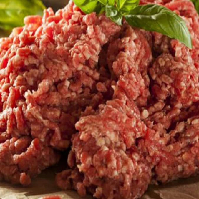 

daging sapi gilling. beef minced 1 kg.beku