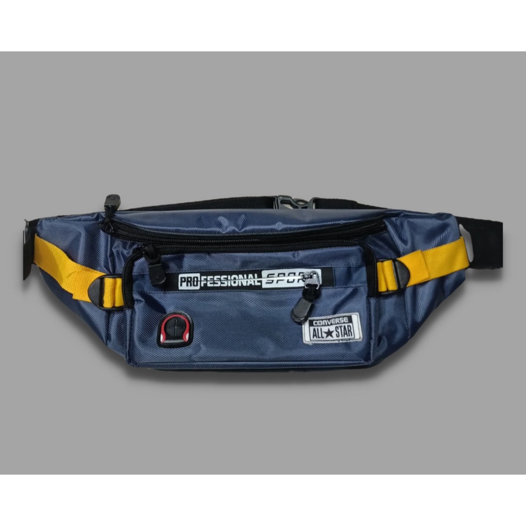 Tas Slempang Waistbag Pria / Tas Pinggang Pria / Tas Slempang Bahu Pria