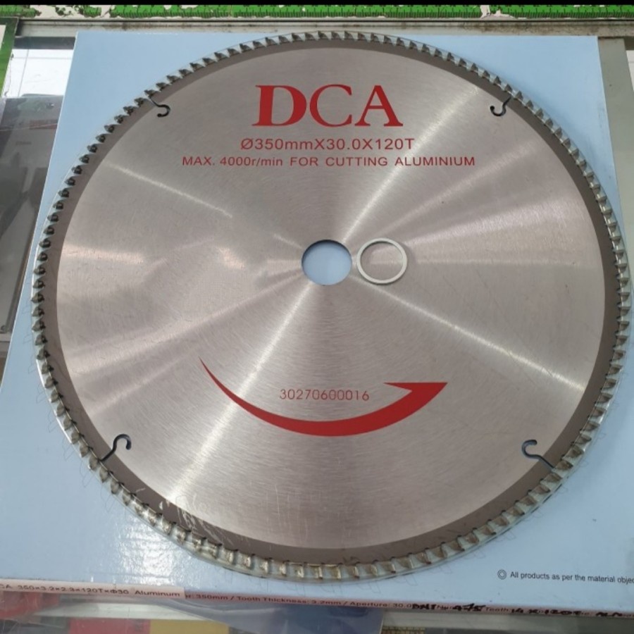 DCA 14 inch  x 120T Mata Gergaji Aluminium mitre saw pisau