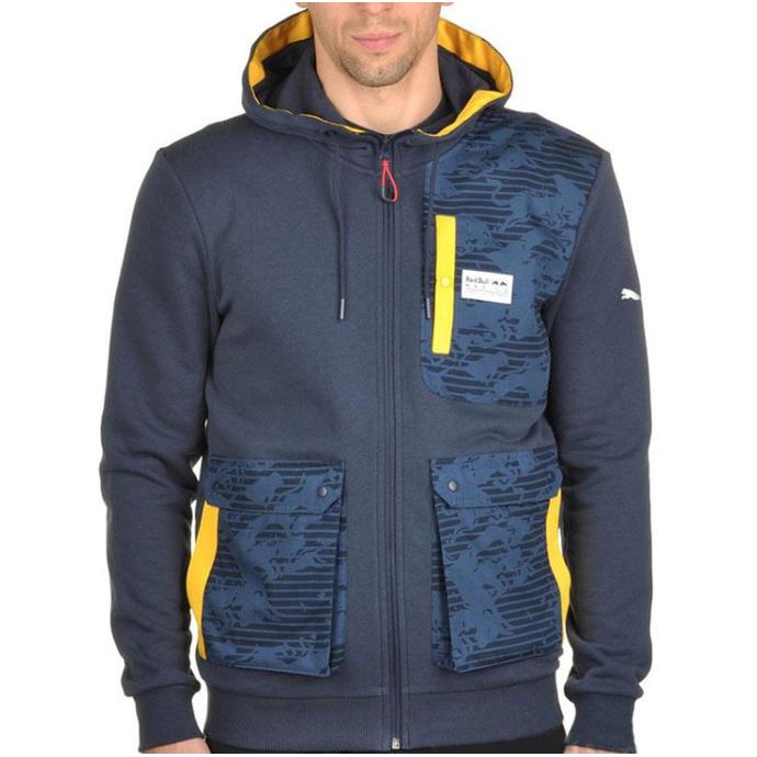 Jaket Puma Red Bull Racing Limited Hooded Sweat Original Formula 1 .Deevagrosir.Olshop