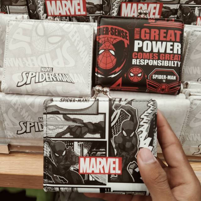 Miniso marvel dompet lipat+tmptcoin