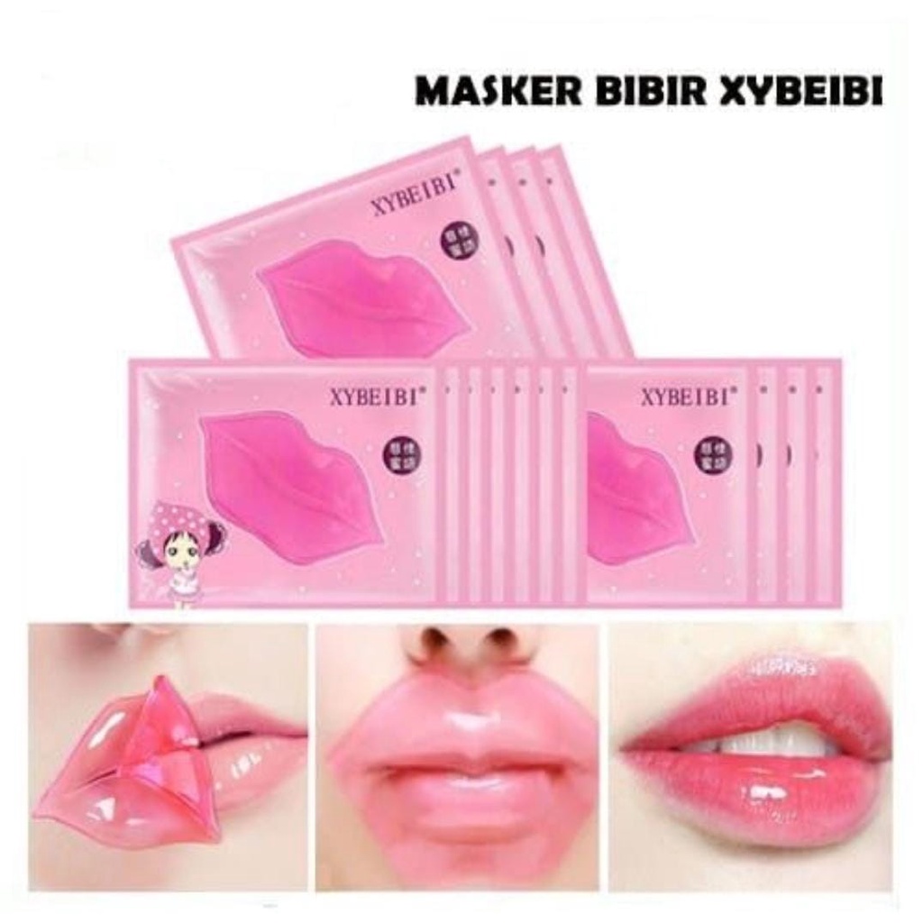 BELLA - LIP GEL MASK | MASKER BIBIR COLAGEN PINK MENGHILANKAN KULIT MATI