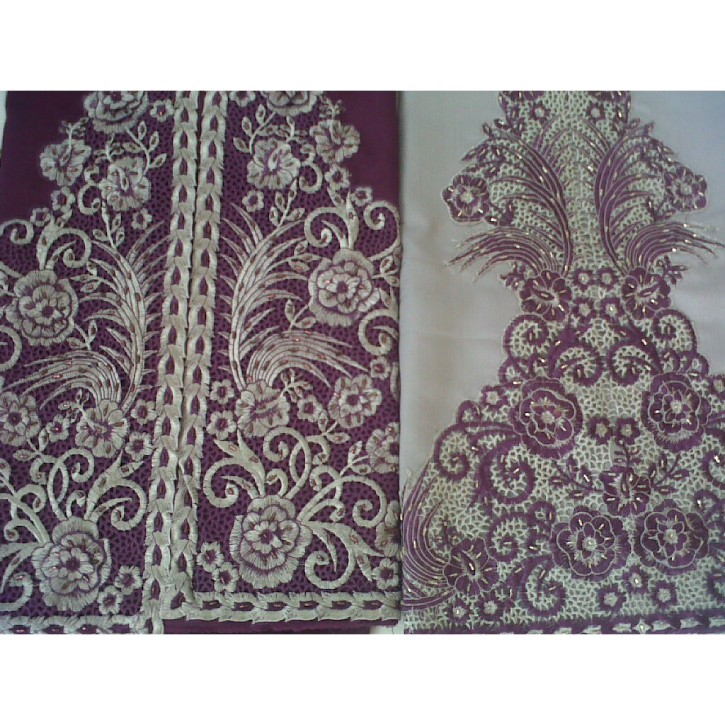 Kain Kebaya Bordir | Kebaya Kartini Kutubaru Encim | Kebaya Wisuda Pesta | Kain Gamis Abaya Muslim M