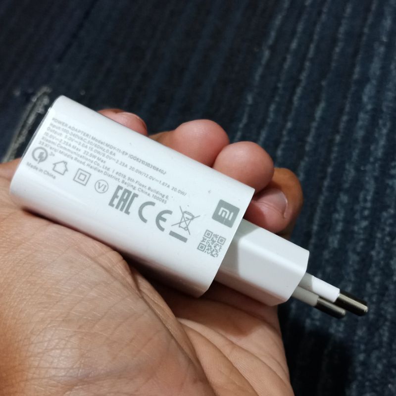 KEPALA CHARGER CAS XIAOMI REDMI 9T MDY 11 EP ORIGINAL ASLI COPOTAN