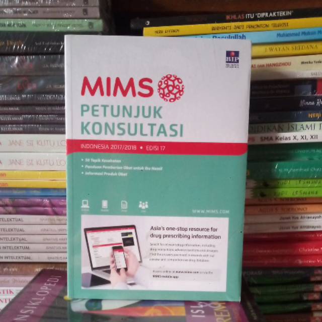 BUKU ORIGINAL MIMS PETUNJUK KONSULTASI INDONESIA 2017-2018