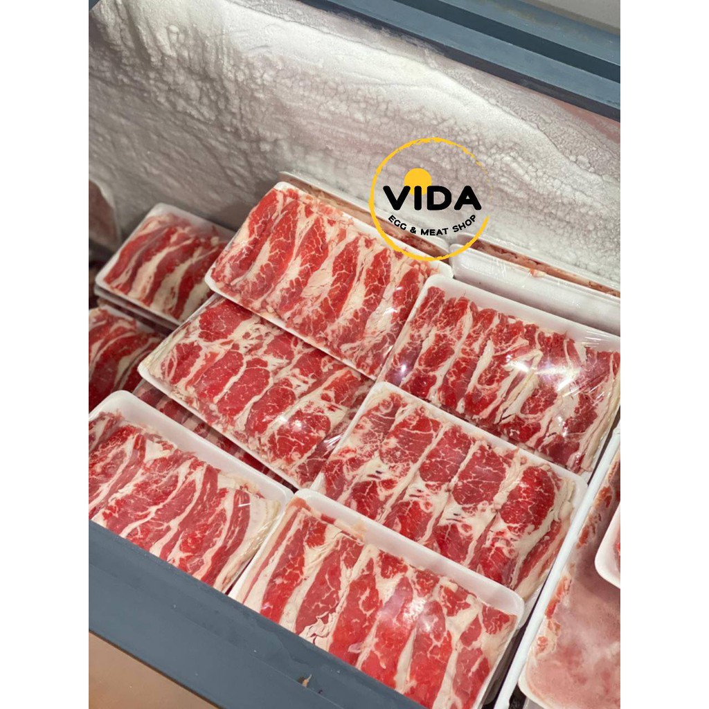 Us Shortplate Daging Sapi SlIce 1kg - (005)