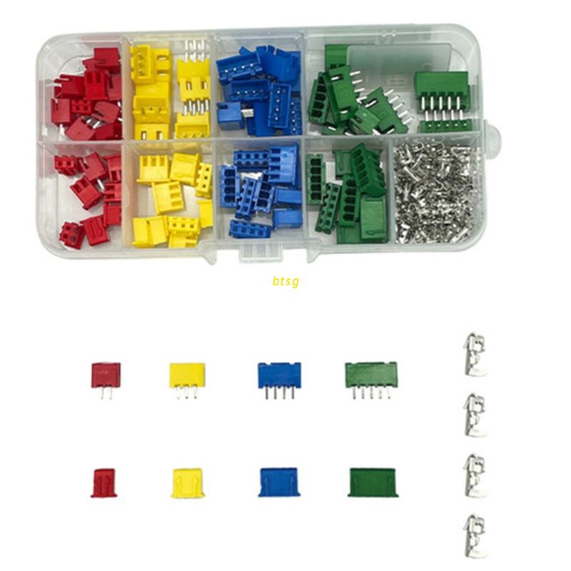 Btsg XH 2.54mm JST Konektor Kit 2 / 3 / 4 / 5 Pin Housing Adaptor JST