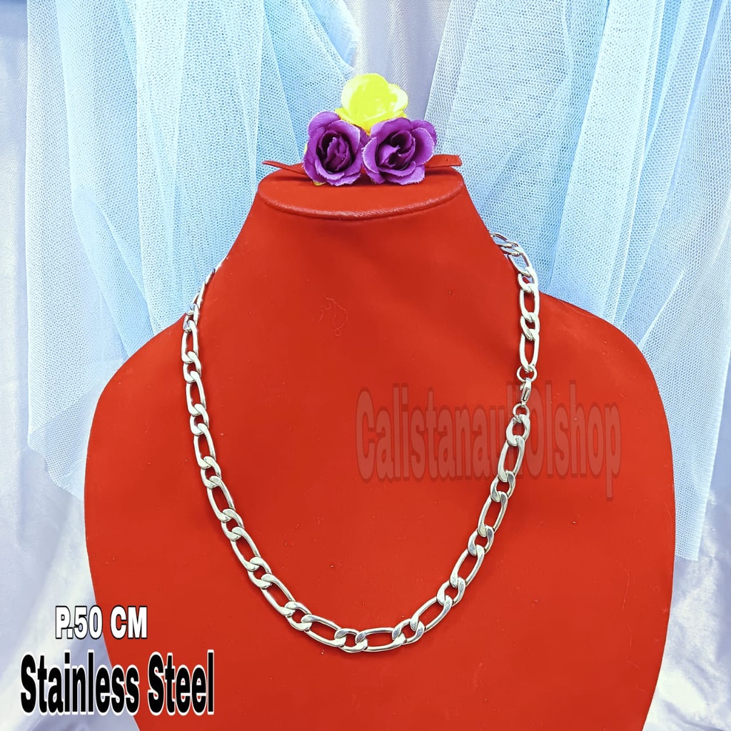 KALUNG COWO RANTAI MEDIUM PERHIASAN EMAS KOREA ANTI KARAT DAN ANTI LUNTUR