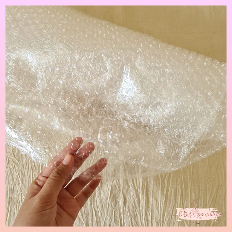 

(Khusus bunga kering dan aneka kerang) tambahan packing bubble wrap