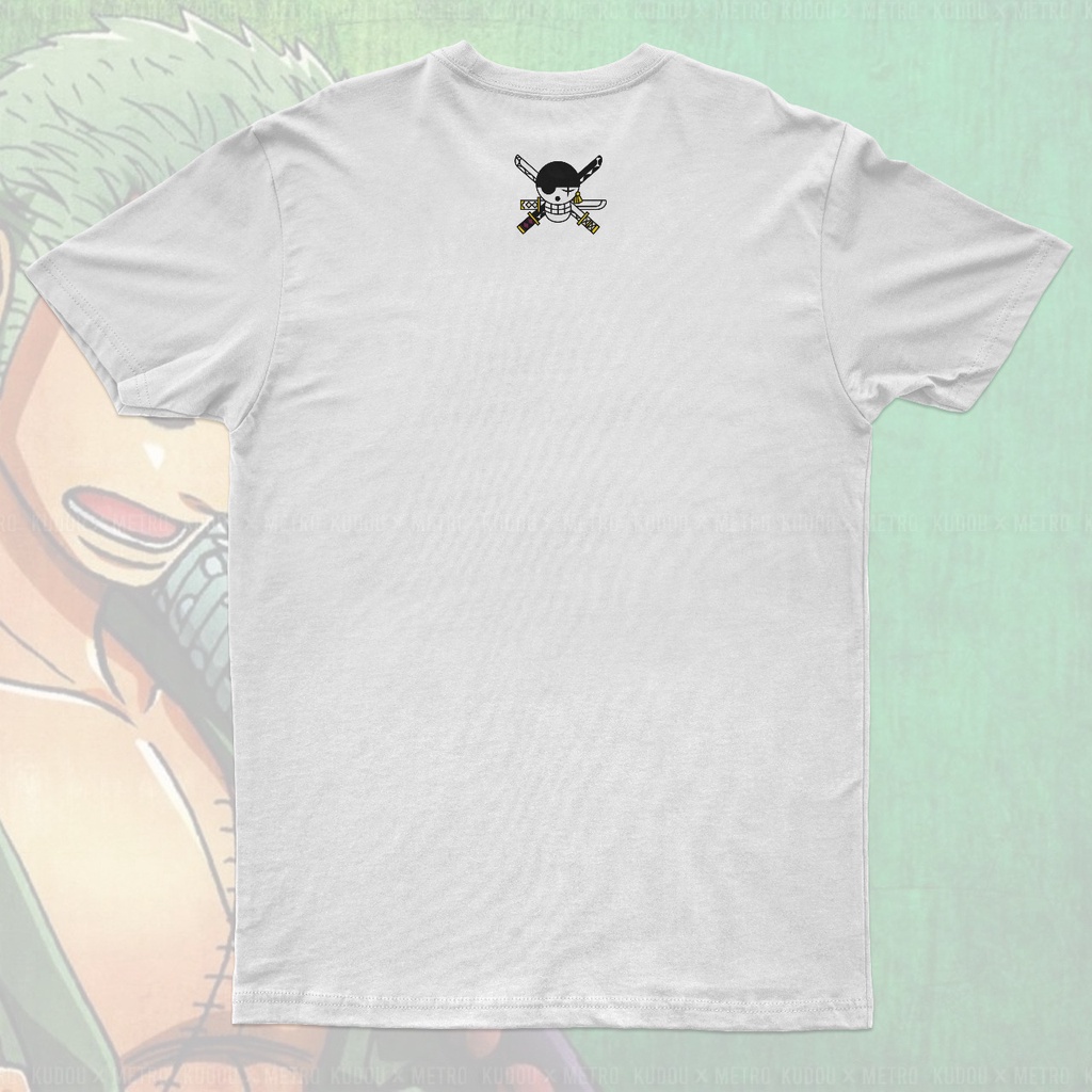 Kaos Zoro The Pirate Hunter New Casual Anime Manga One Piece Premium Unisex