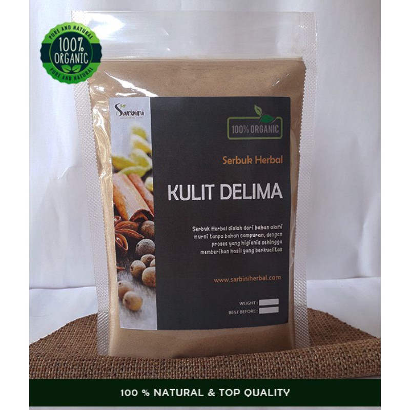 

Bubuk Kulit Delima 1000 gram 100% tanpa bahan campuran dan dijamin murni/ Serbuk Kulit delima 1 kg