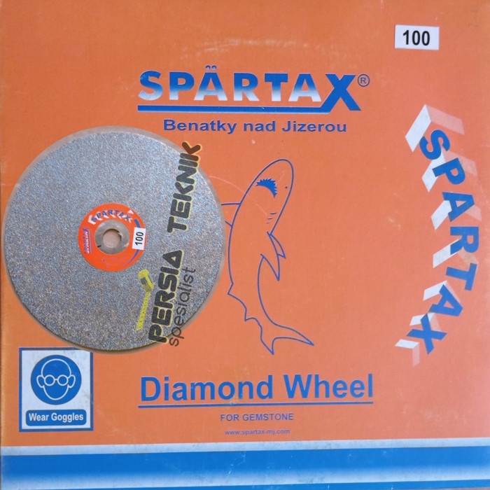IOP | DIAMOND WHEEL 8 INC DIAMOND LAPPING SPARTAX BATU ASAH # 100
