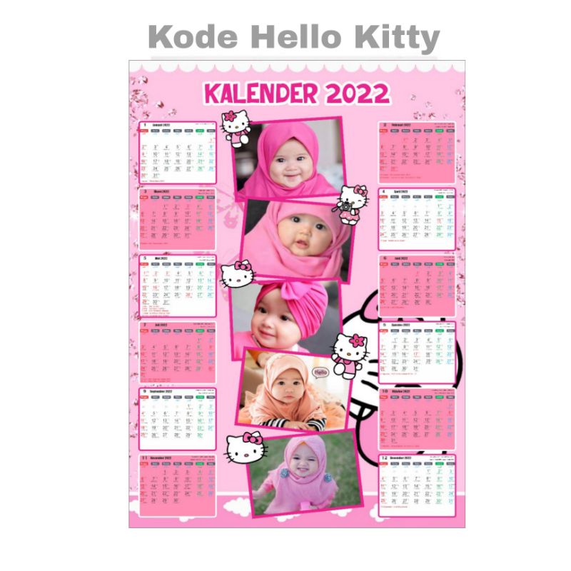

Kalender 2022 || kalender lucu || kalender 1 lembar || kalender custom || kalender