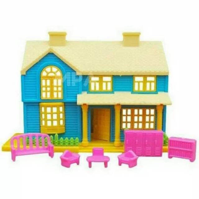 Villa ku rumah Barbie / rumah rumahan boneka Barbie