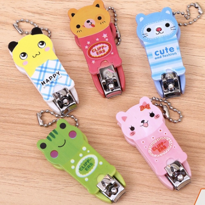 gunting kuku karakter lucu cute nail clippers alat potong kuku souvenir murah